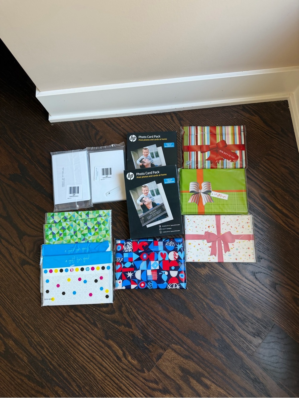 Lot of photo paper